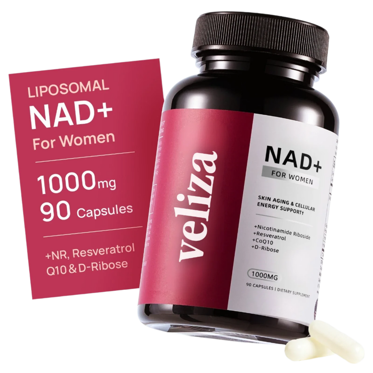 Veliza™ Liposomal NAD+ Capsules For Women