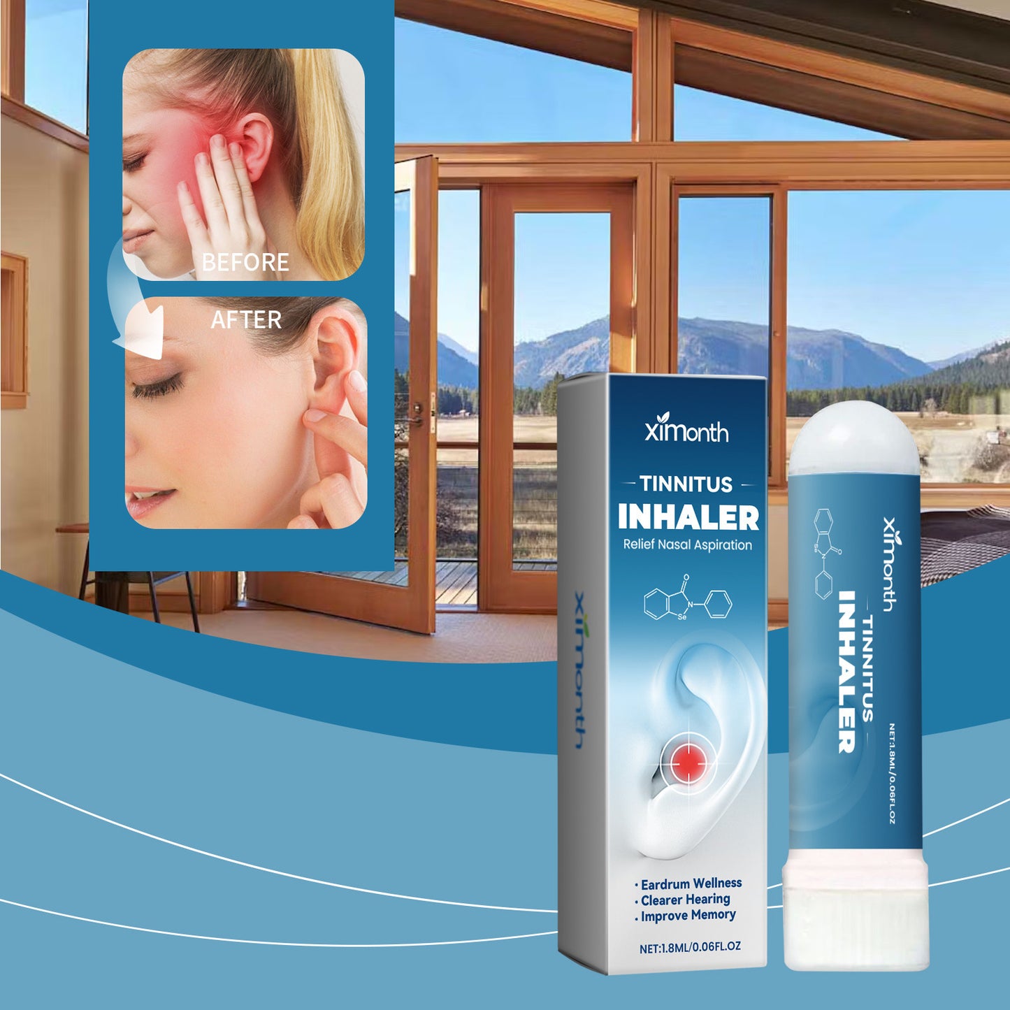 EarsCalm™ Nasal Relief 🌿