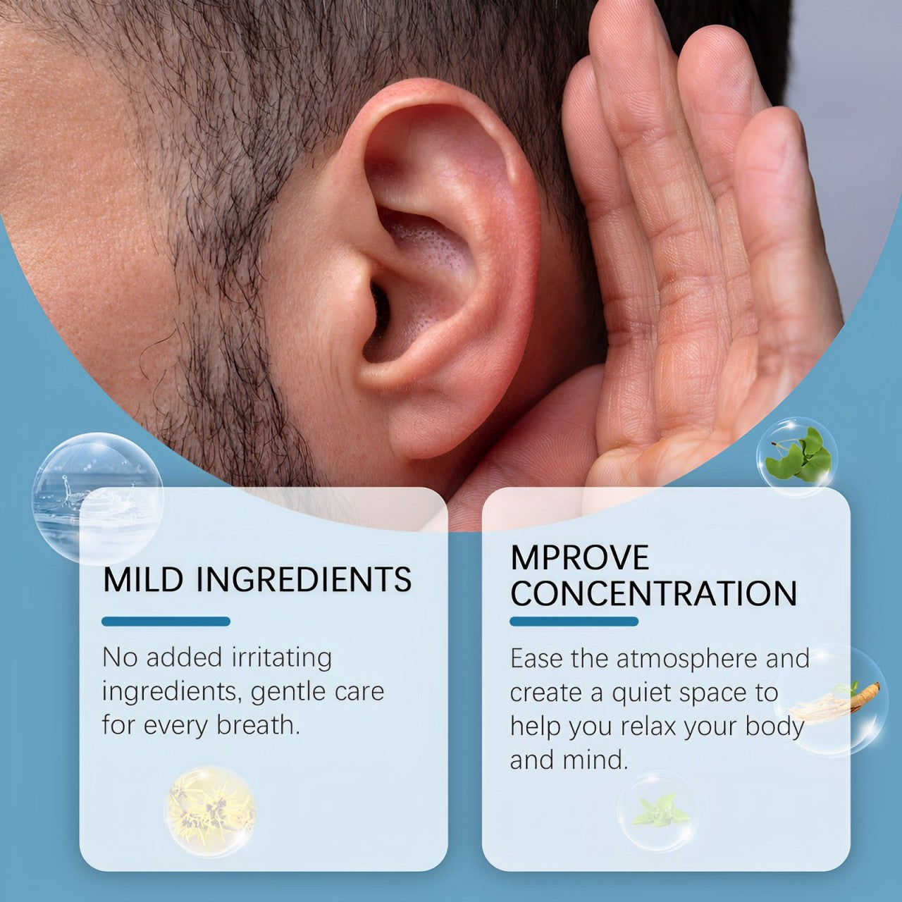 EarsCalm™ Nasal Relief 🌿