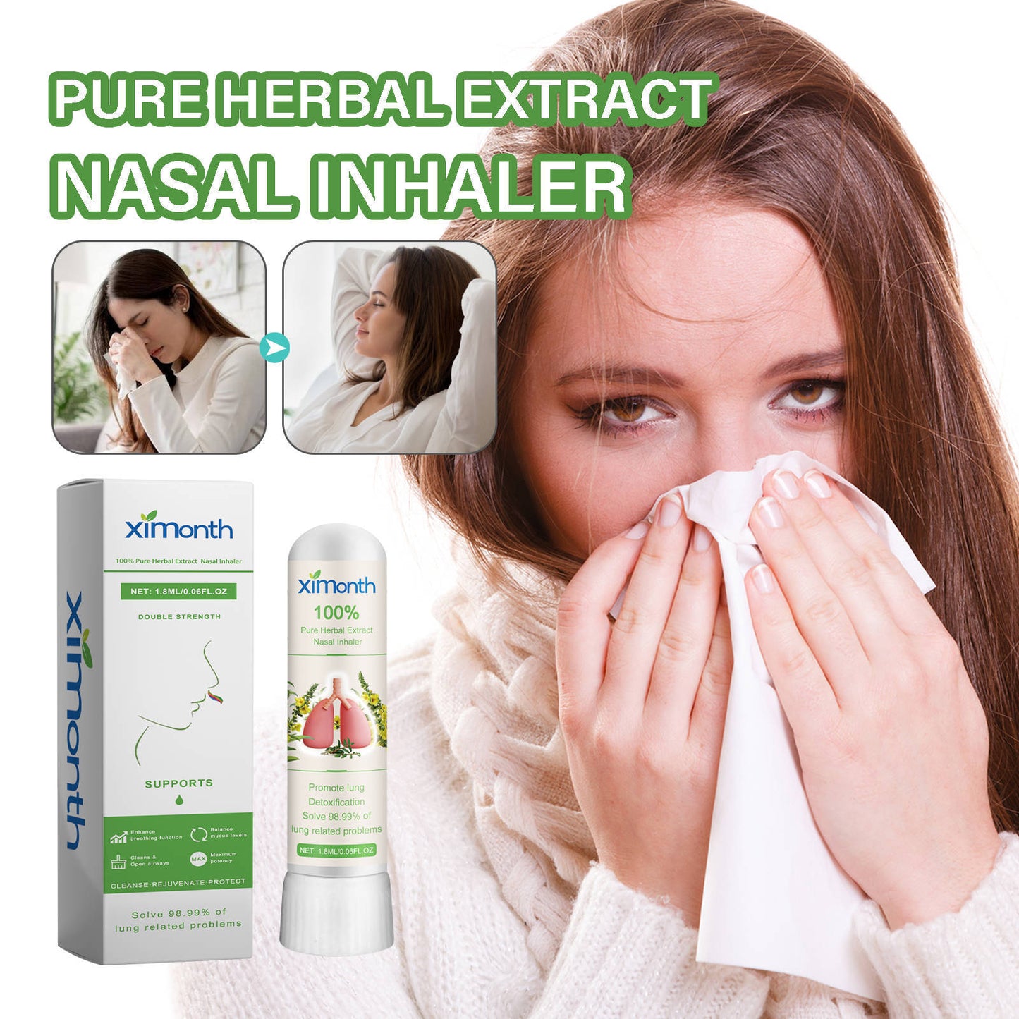 NoseRocket™ Nasal Boost 🌻
