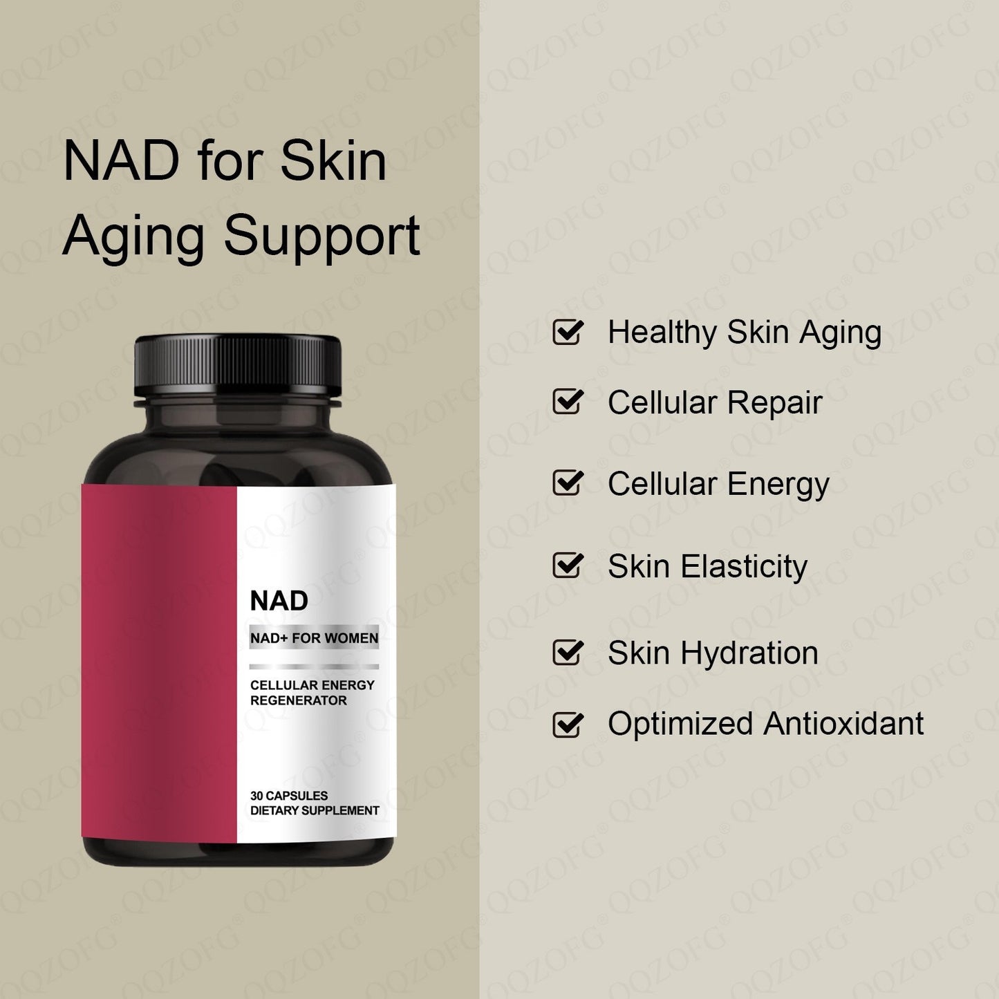 Veliza™ Liposomal NAD+ Capsules For Women