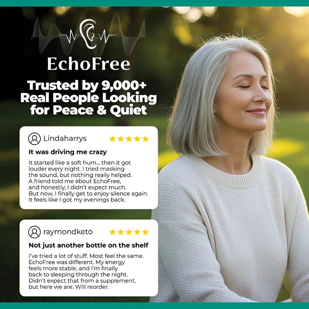 EchoFree™ 20-in-1 Tinnitus Relief Drops 👂