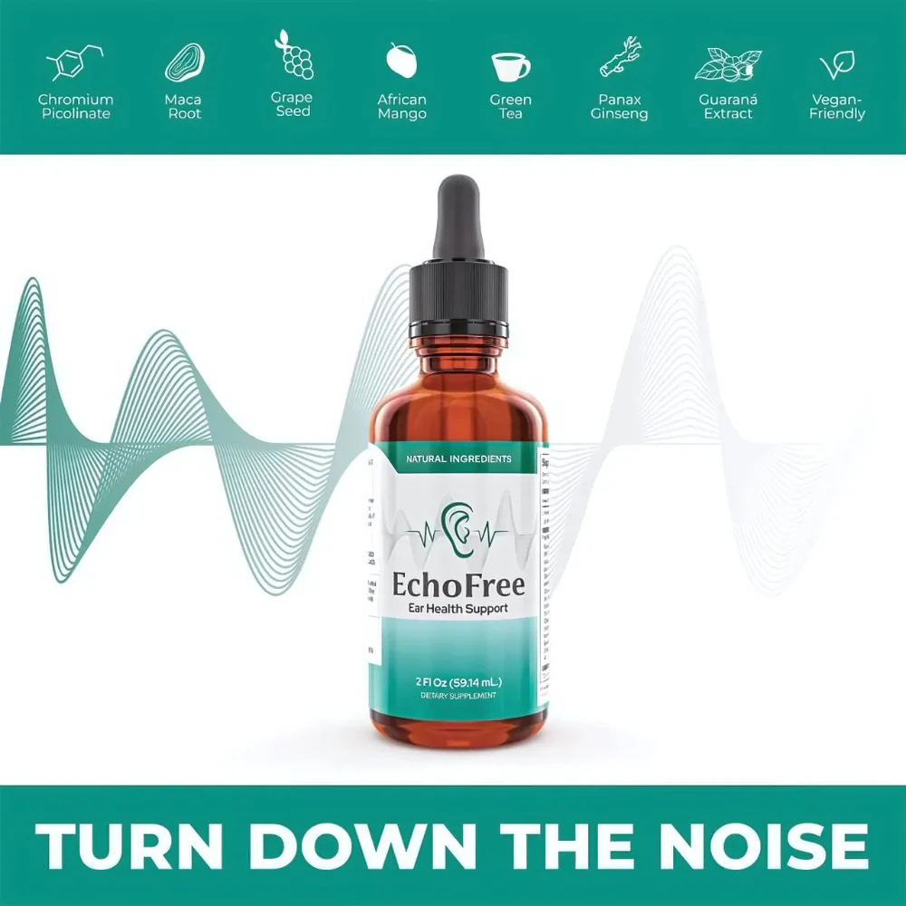 EchoFree™ 20-in-1 Tinnitus Relief Drops 👂