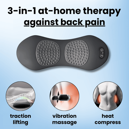 Ultimate 3-in-1 Back Massager – Relief, Relaxation & Recovery