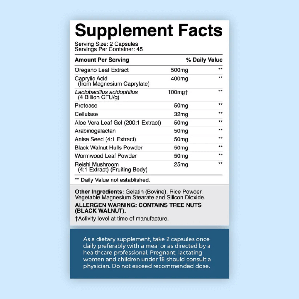 Candida Cleanse - For Gut Detox & Restore