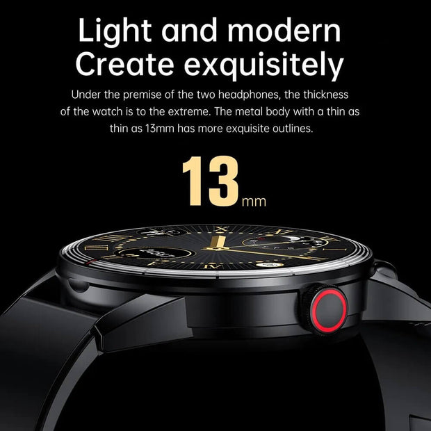 Luxury Redefined: Introducing the New 2-in-1 Headphone Smart Watch