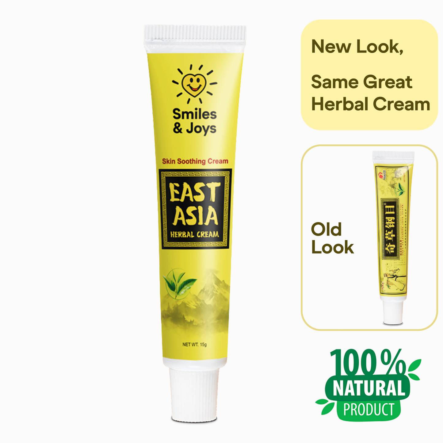 East Asia Herbal Eczema & Psoriasis Cream