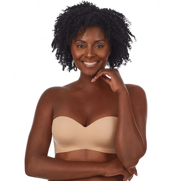 Full Support Non-Slip Convertible Bandeau Bra Strapless Push up