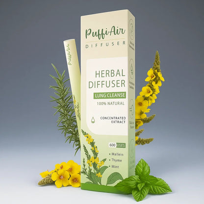 PUFFIAIR™ Mullein Herbal Diffuser - 600 Puffs 🫁