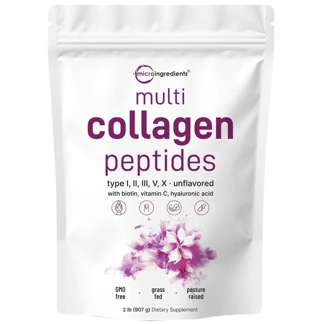 Multi Collagen Peptides Powder 🌿