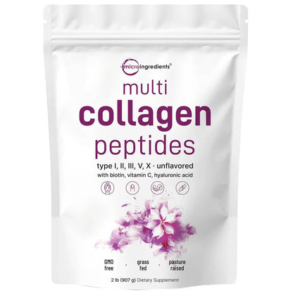 Multi Collagen Peptides Powder 🌿