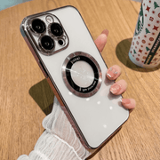 Coque iPhone magnétique transparente 