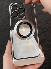 Coque iPhone magnétique transparente 
