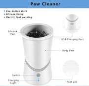 Electric Dog Paw Cleaner-Paw Washing Cup